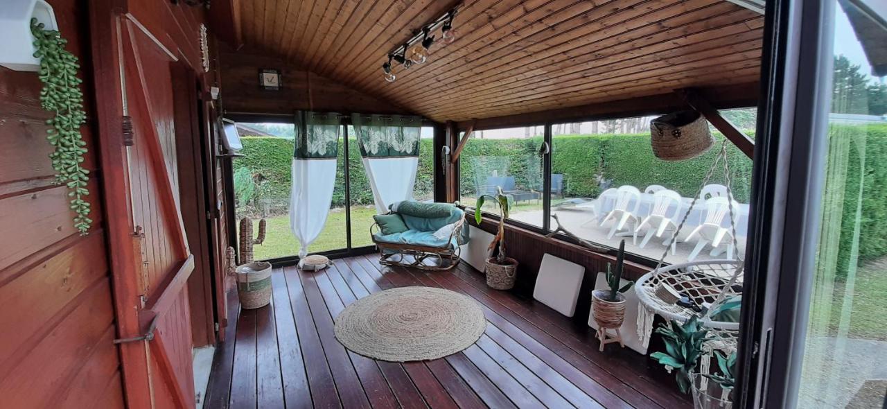 Chalet Bord De Mer Lingreville Exteriör bild